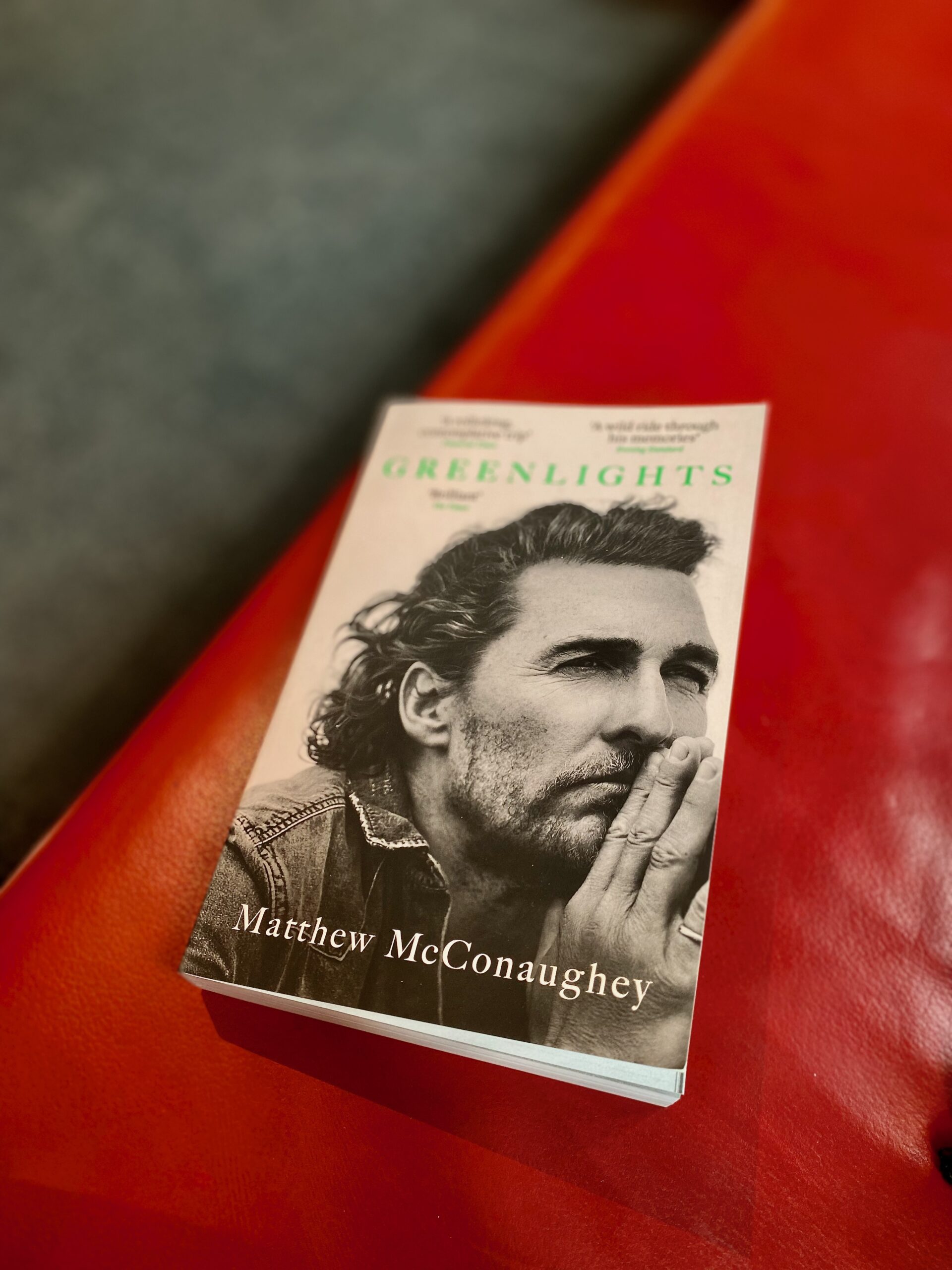 “Greenlights”: A Review of Matthew McConaughey’s Memoir